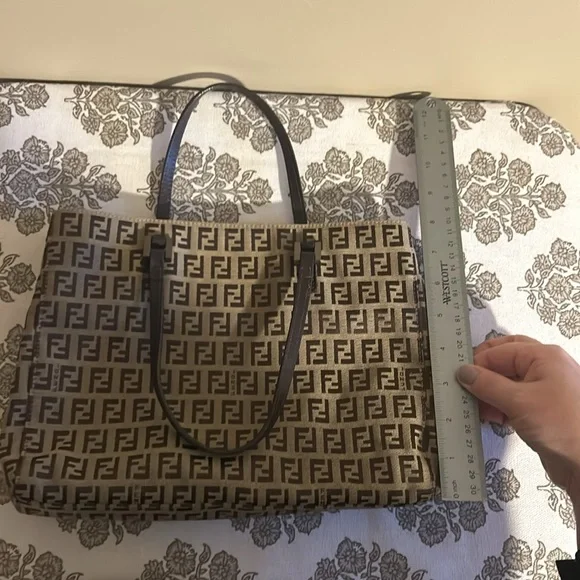 Fendi mini zucchino tote bag - Picture 13 of 14